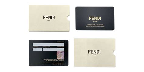 autheticate this fendi|Fendi authenticity card.